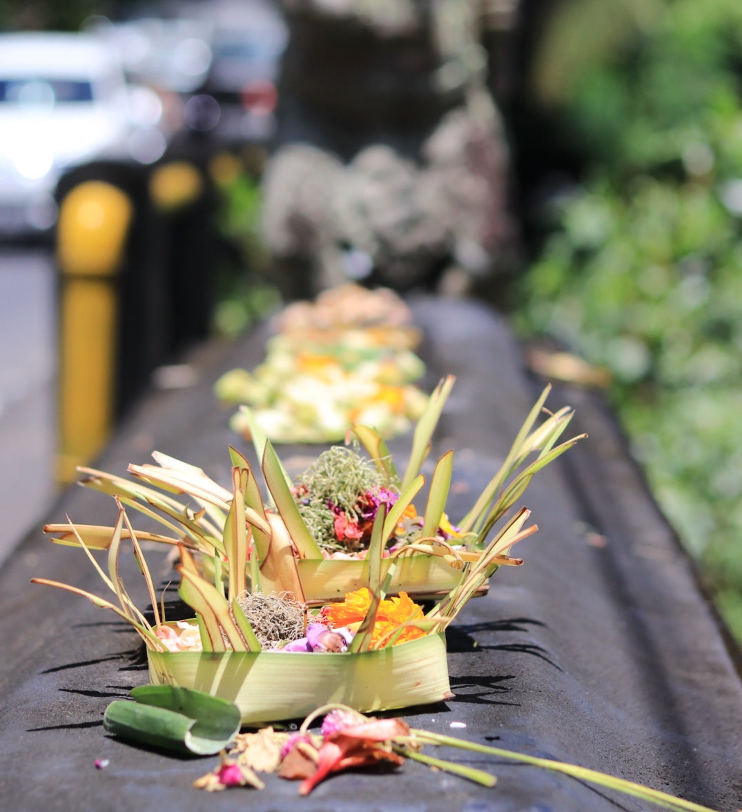 What Bali's Daily Offerings Taught Me About Mindful Living and Home Rituals