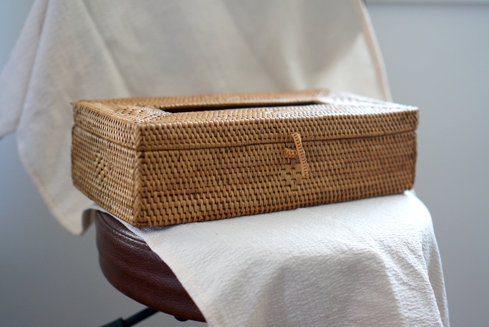 handmade atta tissue box made in Bali