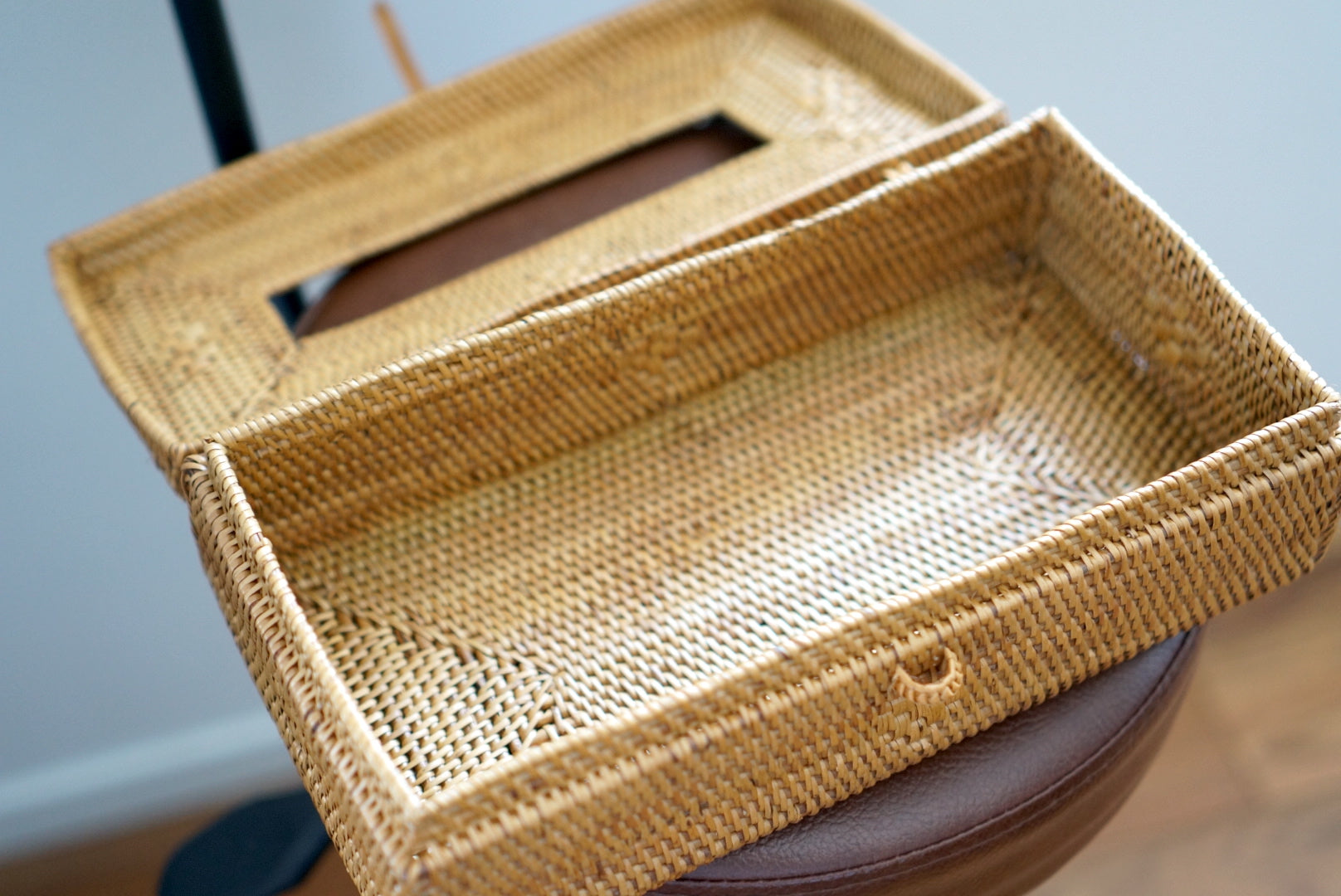 handmade atta tissue box made in Bali