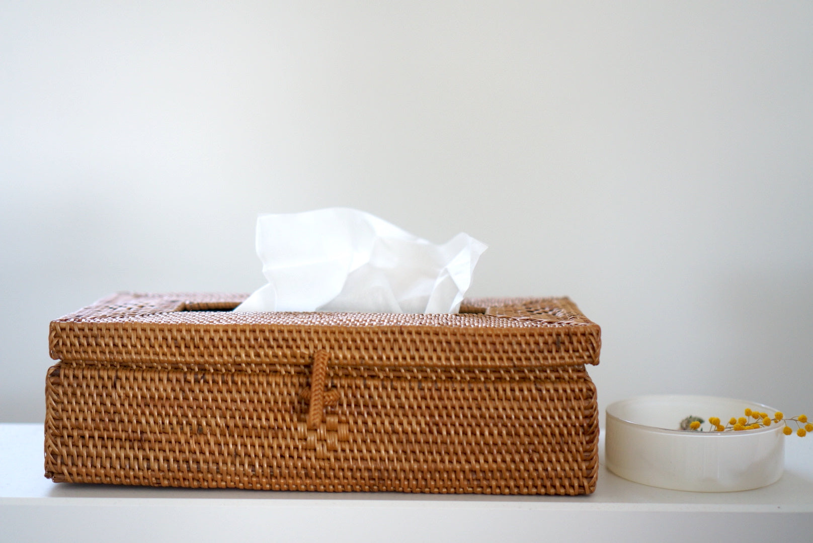 handmade atta tissue box made in Bali