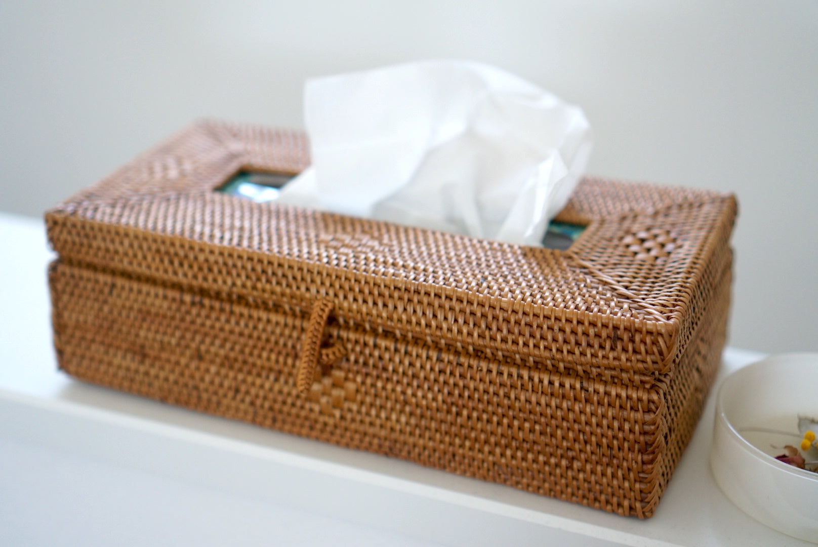 handmade atta tissue box made in Bali