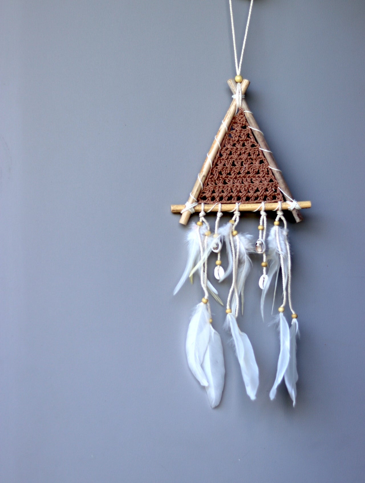 Dreamcatcher ~ triangle ~ small
