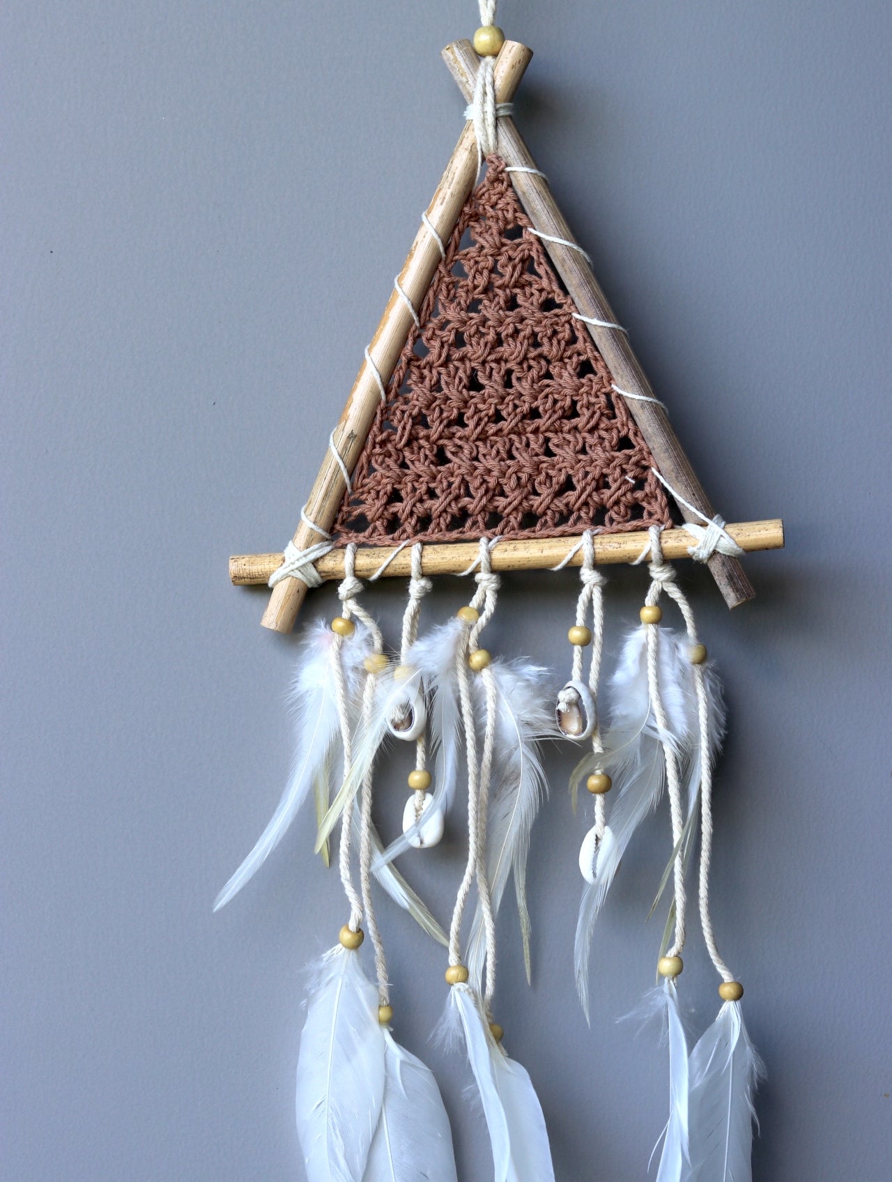 Dreamcatcher ~ triangle ~ small