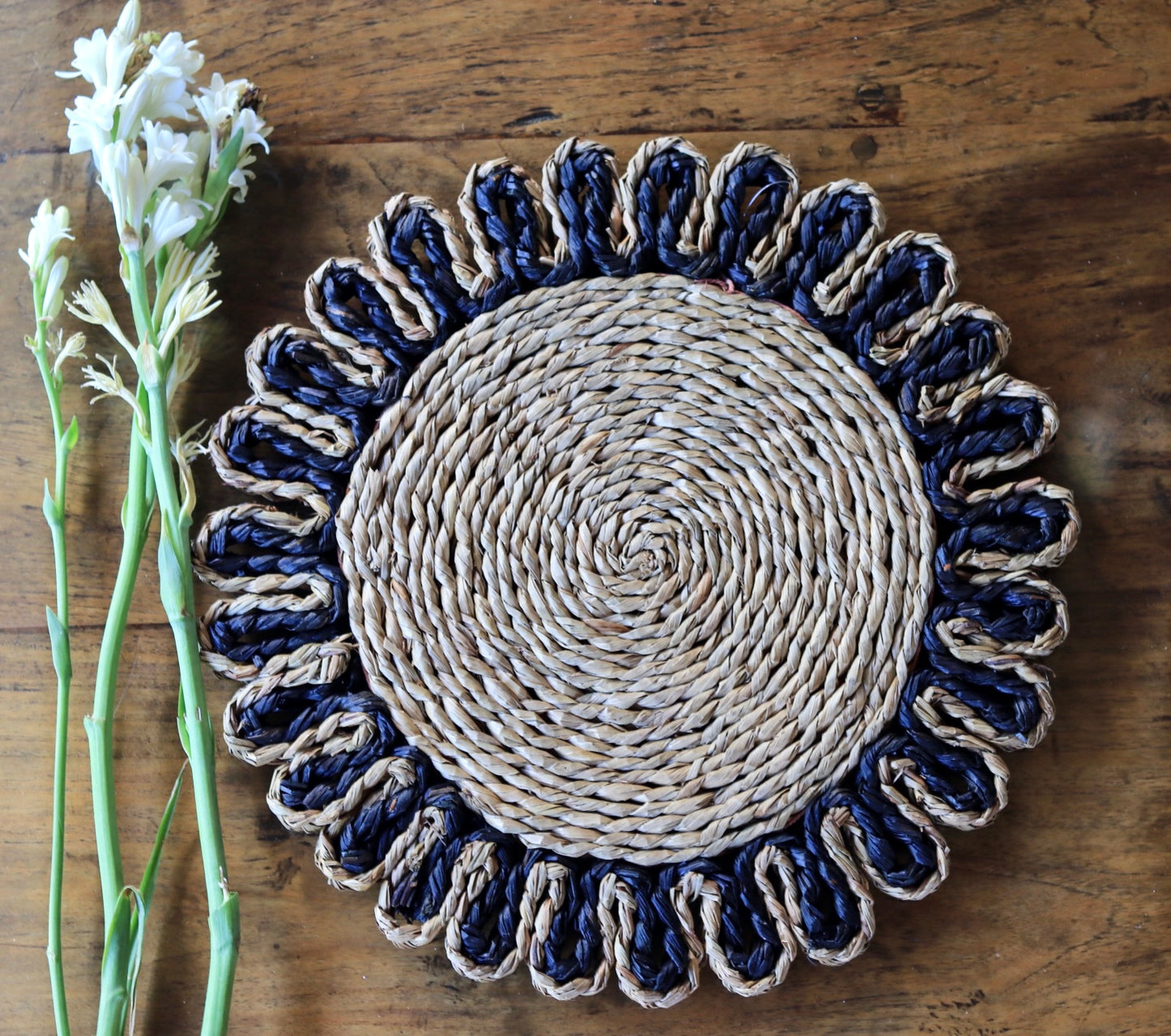 raffia placemat