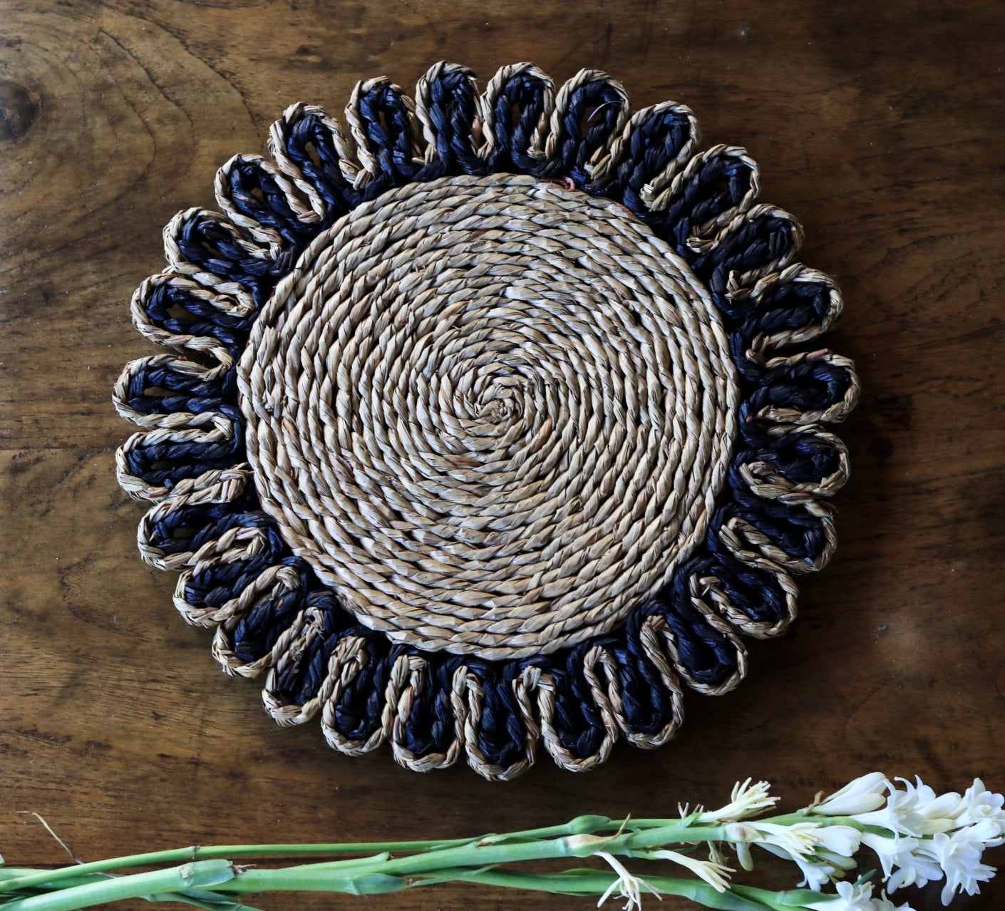 raffia placemat