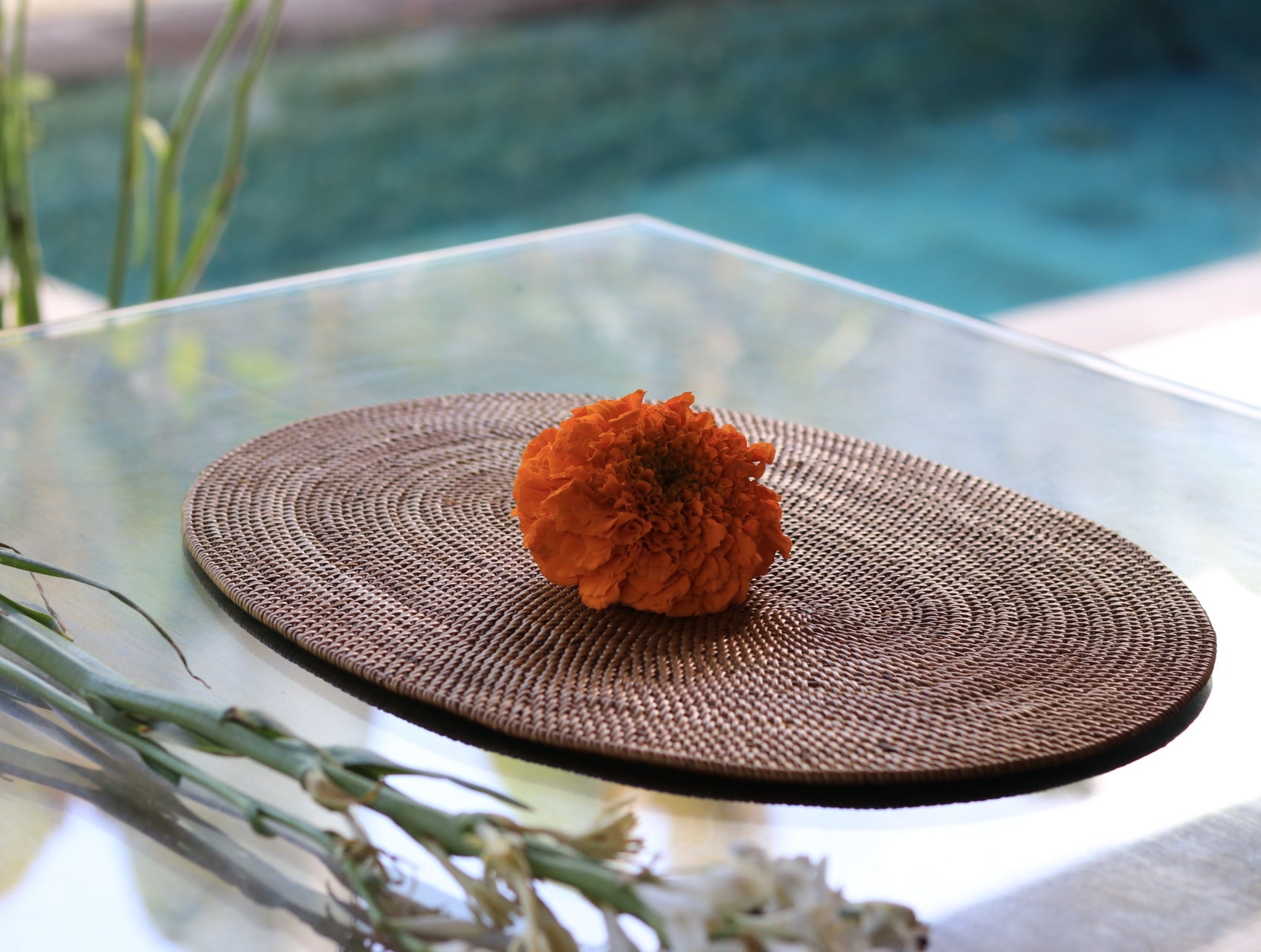 Hand Woven Atta Placemat ~ Made in Bali ~