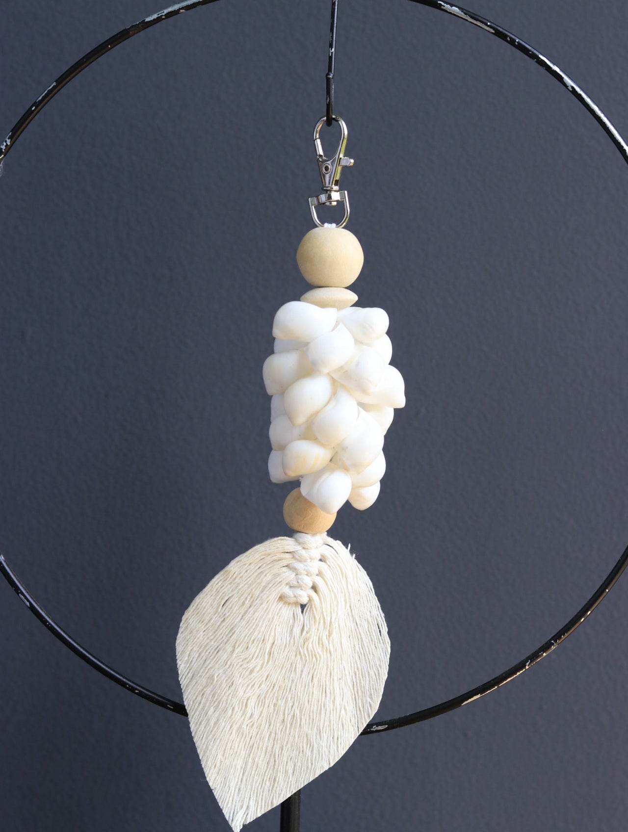 Hand Made Shell Key Chain ~ Made in Bali ~