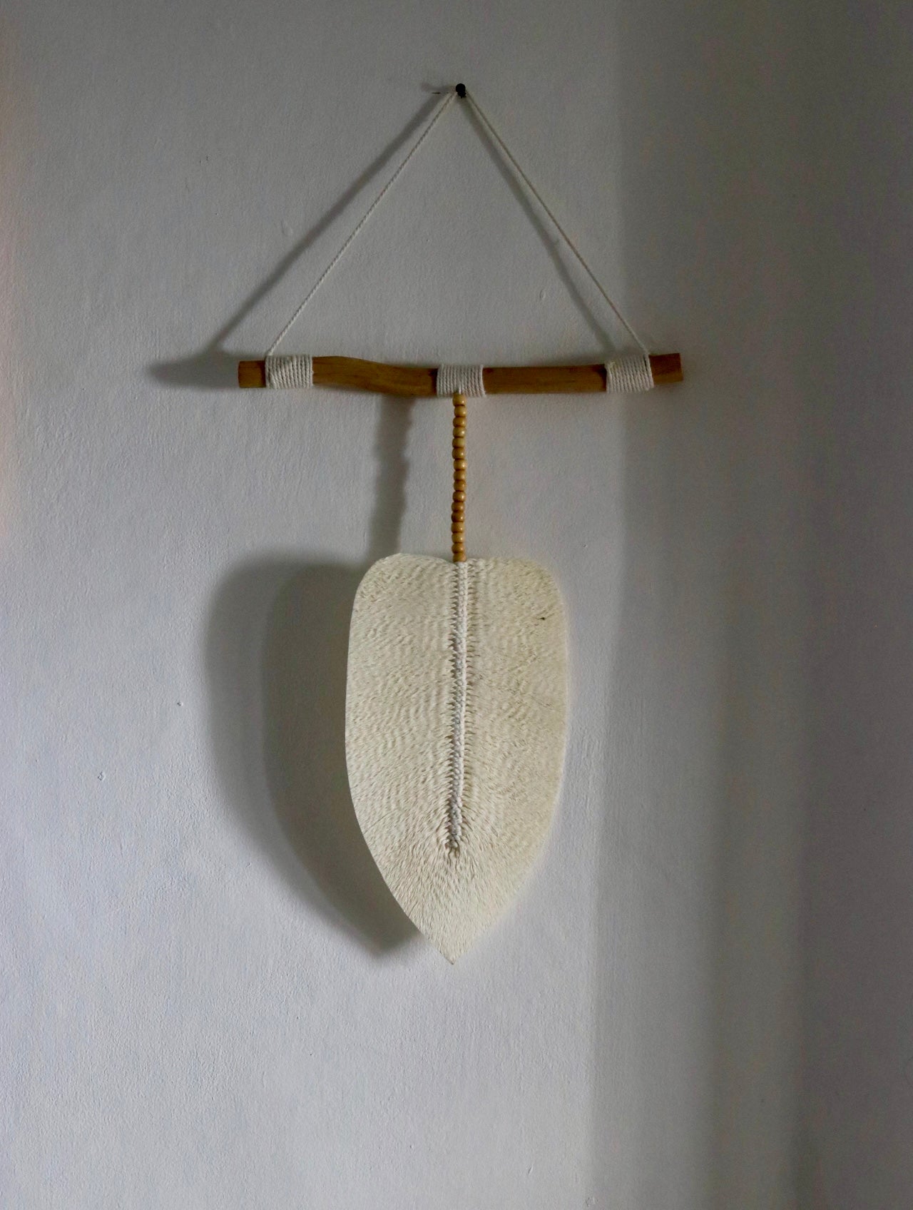 Bali Boho Vibes Leaf Motif Hanging ~ beads ~