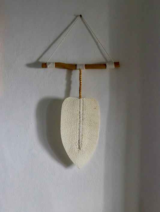 Bali Boho Vibes Leaf Motif Hanging ~ beads ~