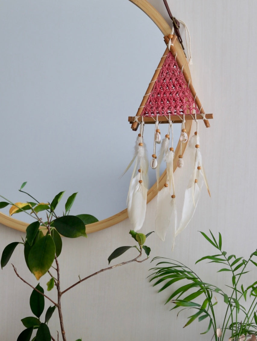 Dreamcatcher ~ triangle ~ small